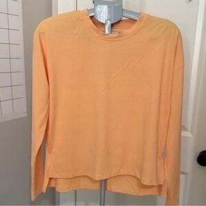 Calia Coral Long Sleeve Textured Top